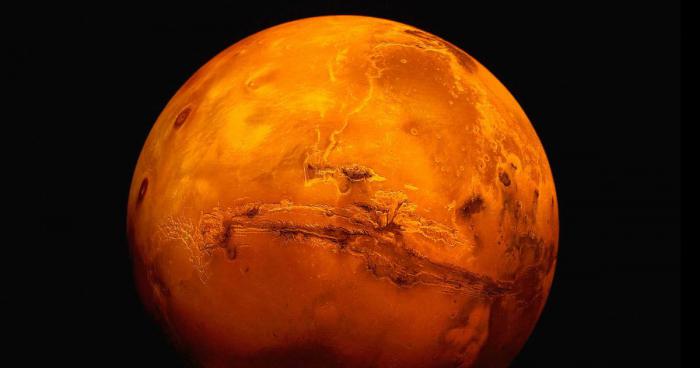 Une source de Pastis decouverte sur Mars