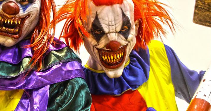 Clown in Phnom Penh