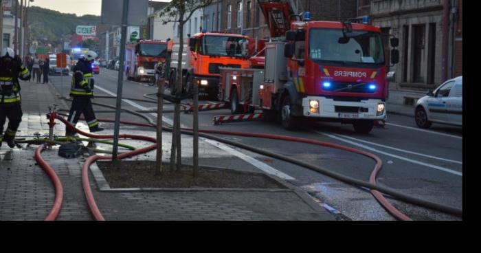 Incendie a Andenne