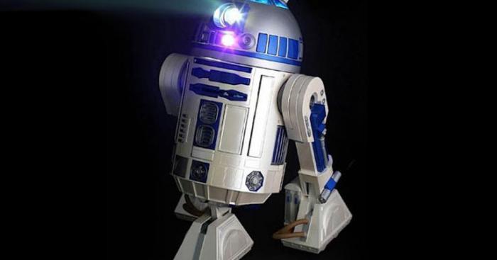 R2 D2 contre les bornes de réservation Internet du côté obscur