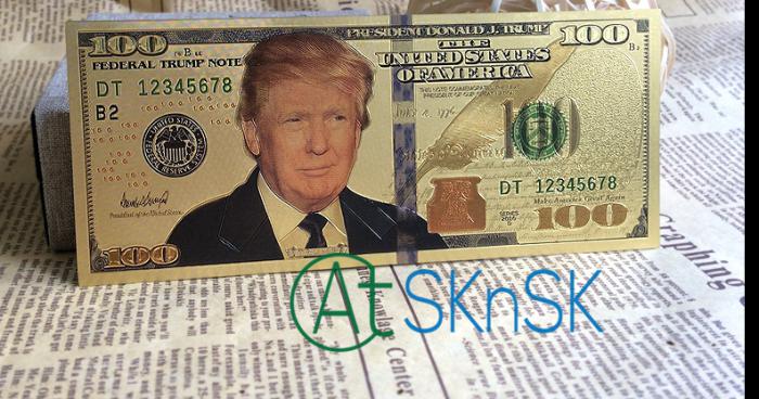 Le Dollar Américain bientôt à l'éffigie de Donald Trump
