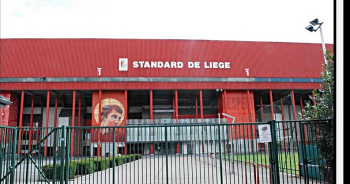 Les joueurs du Standard de Liège en grève